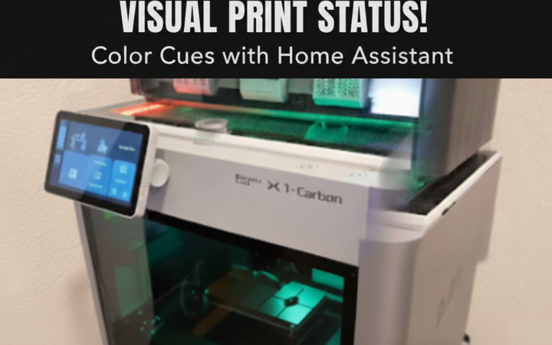 Visual Print Status – Color cues with Home Assistant